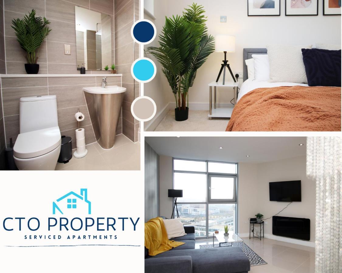 The Skyline - Luxury City Centre Flat With Designated Parking Cardiff Exterior photo